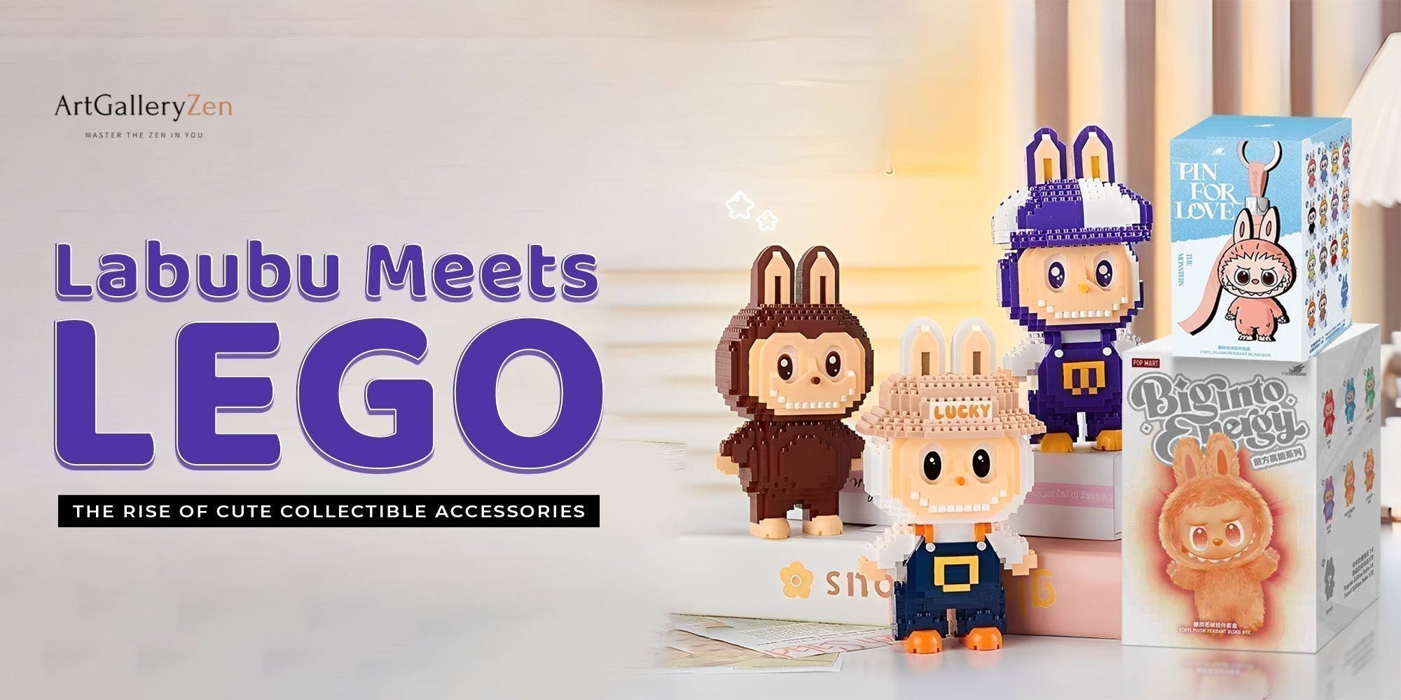 Labubu Meets LEGO: The Rise of Cute Collectible Accessories - ArtGalleryZen