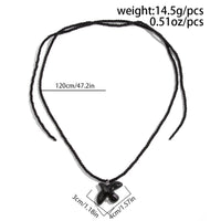 Thumbnail for Minimalist Ceramic Peace Dove Necklace Earrings Set Jewelry