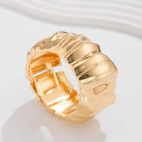 Thumbnail for Abstract Pumpkin Pattern Wide Cuff Bangle Bracelet - ArtGalleryZen