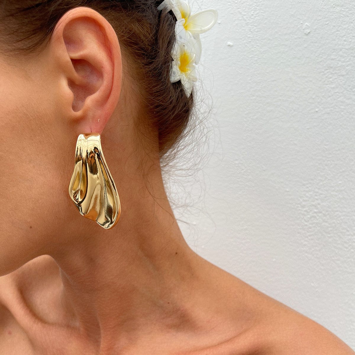 Asymmetric Irregular Waterdrop Earrings - ArtGalleryZen