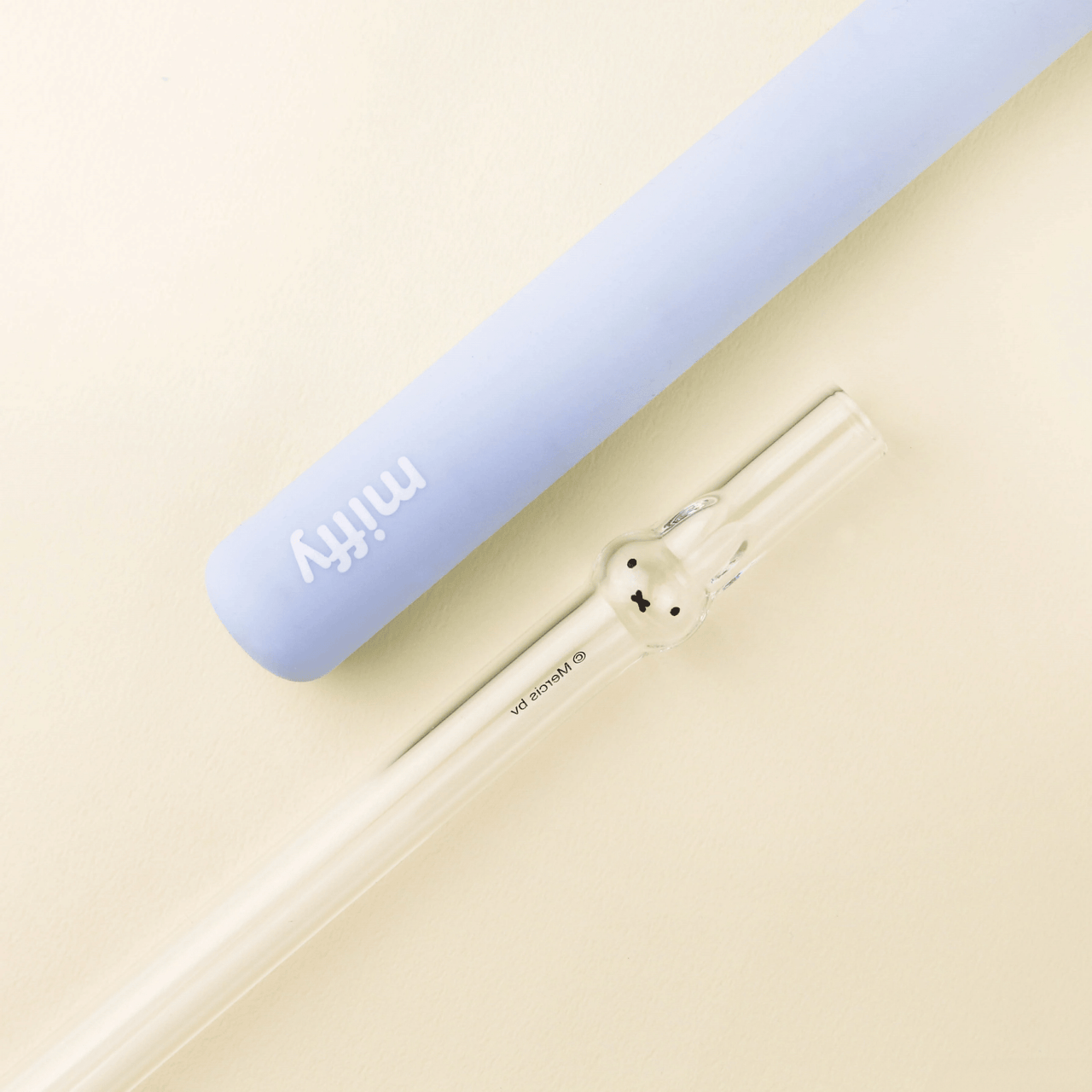 Authentic Goodglas Miffy Handmade Glass Straw - ArtGalleryZen