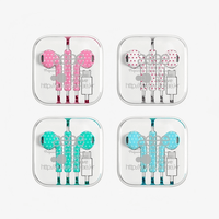 Thumbnail for Authentic Korean AEAE Polka Dot Wired USB - C Earphones - ArtGalleryZen