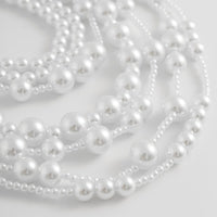 Thumbnail for Baroque 2Pcs Chunky Pearl Chain Necklace Set - ArtGalleryZen