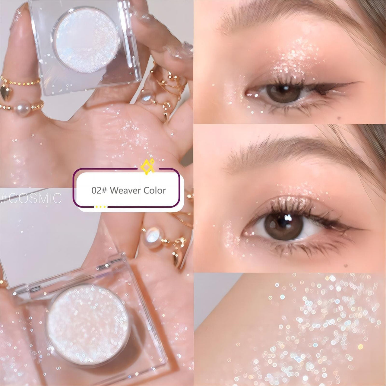 Bling Powder FAICCIA Single Eyeshadow - ArtGalleryZen