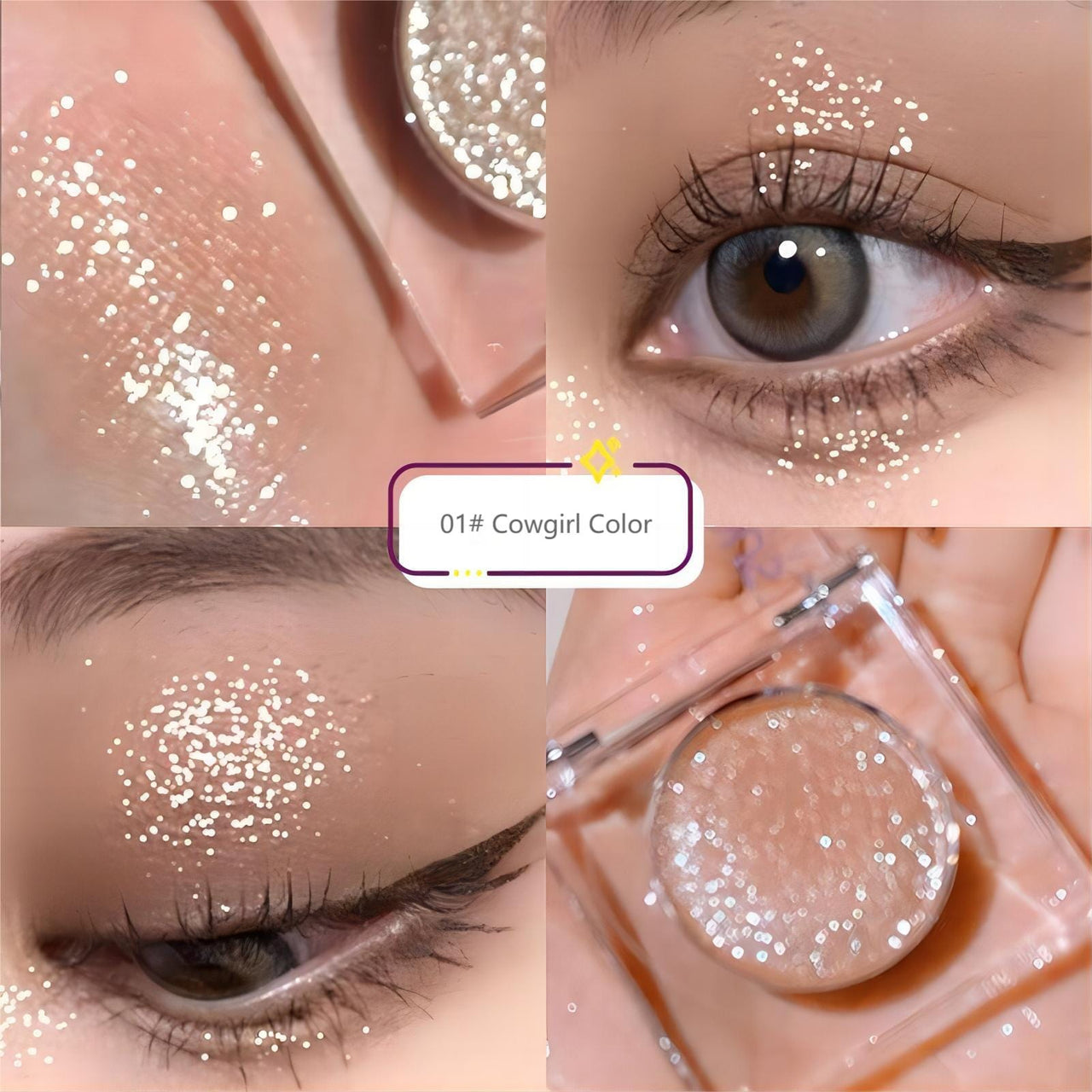 Bling Powder FAICCIA Single Eyeshadow - ArtGalleryZen