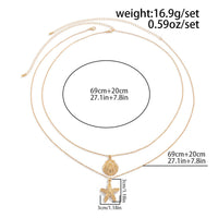 Thumbnail for Bohemia 2pcs Gold Silver Tone Shell Starfish Charm Belly Chain Set - ArtGalleryZen