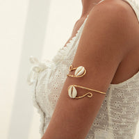 Thumbnail for Bohemia Conch Charm Arm Cuff - ArtGalleryZen