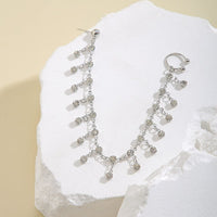 Thumbnail for Bohemia Crystal Tassel Nose To Ear Chain - ArtGalleryZen