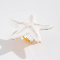 Thumbnail for Bohemia Enamel Starfish Ring - ArtGalleryZen