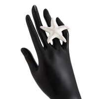 Thumbnail for Bohemia Enamel Starfish Ring - ArtGalleryZen