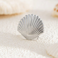 Thumbnail for Bohemia Gold Silver Plated Shell Ear Cuff Earring - ArtGalleryZen