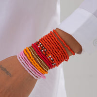 Thumbnail for Bohemia Layered Seed Beaded Bracelet Set - ArtGalleryZen