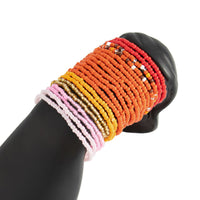 Thumbnail for Bohemia Layered Seed Beaded Bracelet Set - ArtGalleryZen