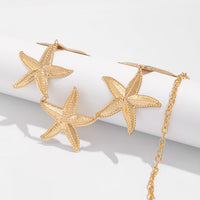 Thumbnail for Bohemia Textured Starfish Waist Chain - ArtGalleryZen