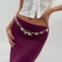 Thumbnail for Boho Conch Starfish Pearl Charm Waist Chain - ArtGalleryZen