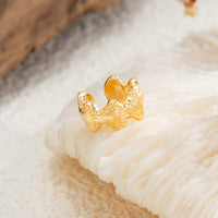 Thumbnail for Boho Gold Silver Tone Shell Ear Cuff Earring - ArtGalleryZen