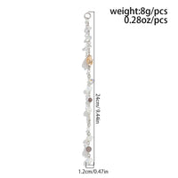 Thumbnail for Boho Irregular Crystal Stone Conch Pearl Chain Hair Braids Ring - ArtGalleryZen
