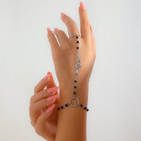 Thumbnail for Boho Snake Finger Ring Chain Bracelet - ArtGalleryZen