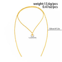 Thumbnail for Charming Heart Pendant Square Seed Beaded Long Chain Necklace - ArtGalleryZen