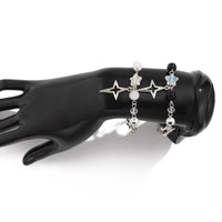 Thumbnail for Chic 2pcs Star Lollipop Charm Agate Crystal Chain Matching Bracelet Set - ArtGalleryZen