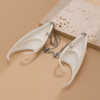 Thumbnail for Chic Butterfly Tassel Silicone Elf Ear Cuff Wrap Earrings - ArtGalleryZen