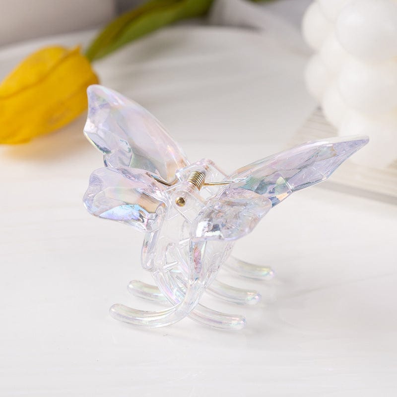 Chic Colorful Butterfly Chignon Claw Clip Hair Clip - ArtGalleryZen