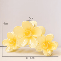 Thumbnail for Chic Colorful Flower Hair Claw Clip - ArtGalleryZen