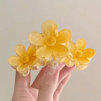 Thumbnail for Chic Colorful Flower Hair Claw Clip - ArtGalleryZen