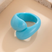 Thumbnail for Chic Colorful Waterdrop Resin Ring - ArtGalleryZen