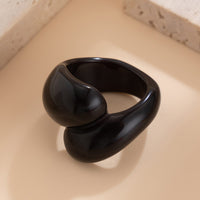 Thumbnail for Chic Colorful Waterdrop Resin Ring - ArtGalleryZen