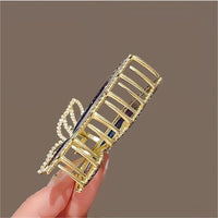 Thumbnail for Chic CZ Inlaid Butterfly Chignon Claw Clip Hair Clip - ArtGalleryZen