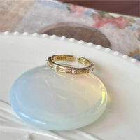 Thumbnail for Chic Floral Butterfly Pearl Ring Set - ArtGalleryZen