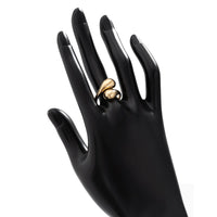 Thumbnail for Chic Gold Silver Plated Abstract Waterdrop Ring - ArtGalleryZen