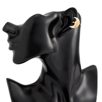 Thumbnail for Chic Gold Silver Plated Moon Ear Cuff Earring - ArtGalleryZen