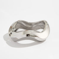 Thumbnail for Chic Irregular Curved Frosted Bangle Bracelet - ArtGalleryZen