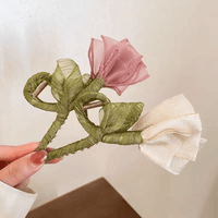 Thumbnail for Chic Lace Tulip Chignon Claw Clip Hair Clip - ArtGalleryZen