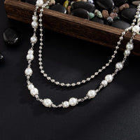 Thumbnail for Chic Layered Pearl Trouser Chain - ArtGalleryZen