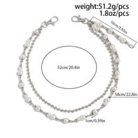 Thumbnail for Chic Layered Pearl Trouser Chain - ArtGalleryZen