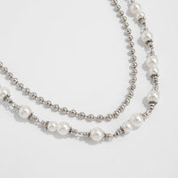 Thumbnail for Chic Layered Pearl Trouser Chain - ArtGalleryZen