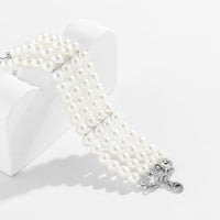 Thumbnail for Chic Layered Pearl Wristband Bracelet - ArtGalleryZen