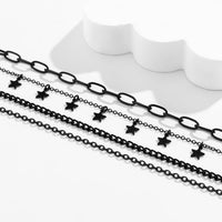 Thumbnail for Chic Layered Star Tassel Chain Necklace Set - ArtGalleryZen