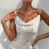 Thumbnail for Chic Layered Sun Charm Long Chain Necklace Set - ArtGalleryZen