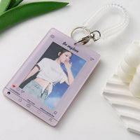 Thumbnail for Chic My Love Kpop Keychain Acrylic Photocard Holder - ArtGalleryZen