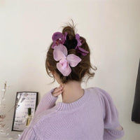 Thumbnail for Chic Orchid Flower Claw Clip Hair Clip - ArtGalleryZen