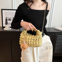 Thumbnail for Chic Puffy Tote Shoulder Bag - ArtGalleryZen