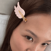 Thumbnail for Chic Rhinestone Angel Wing Hair Clip - ArtGalleryZen