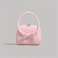 Thumbnail for Chic Shoulder Crossbody Bowknot Leather Bag - ArtGalleryZen