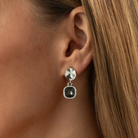 Thumbnail for Chic Square Rhinestone Dangle Earrings - ArtGalleryZen