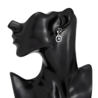 Thumbnail for Chic Square Rhinestone Dangle Earrings - ArtGalleryZen