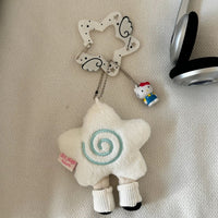 Thumbnail for Chic Star Angel Wing Kpop Acrylic Keychain Carabiner - ArtGalleryZen